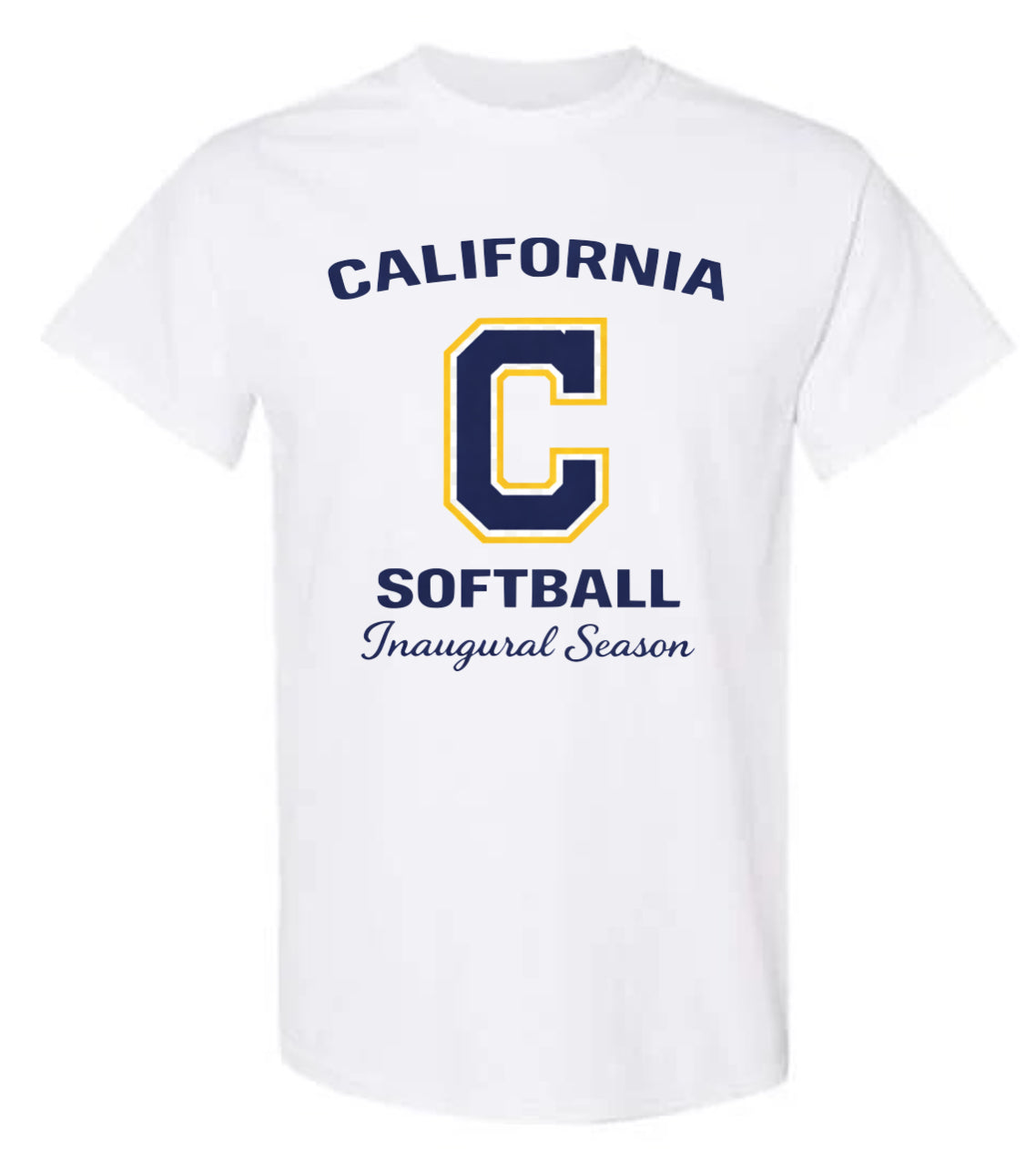 2026 California Softball T-Shirt Cotton