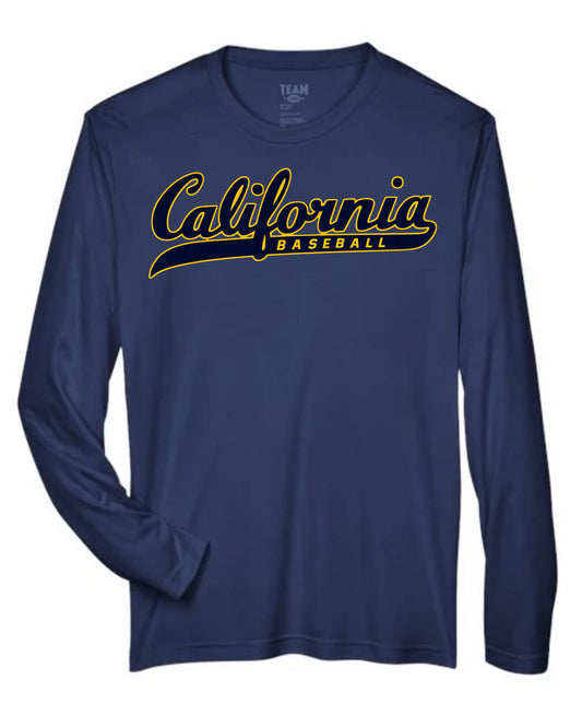 California Baseball Dri Fit Long Sleeve