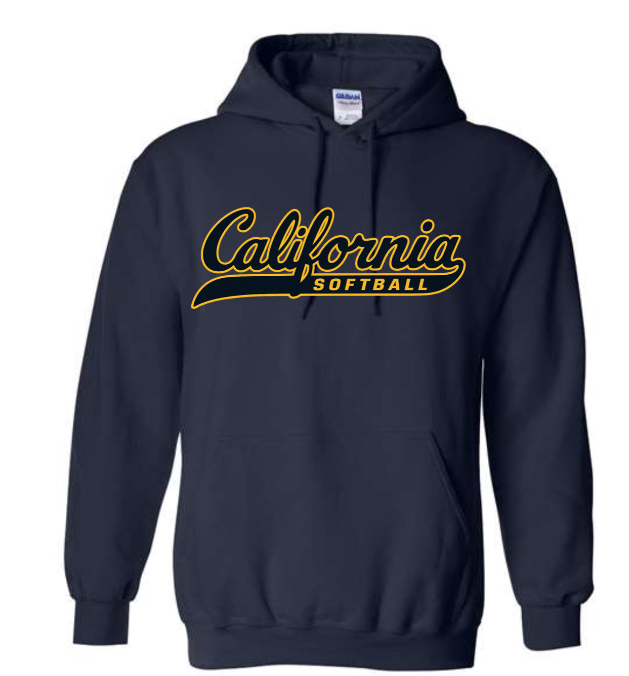 California Softball Sweater Cotton Adult